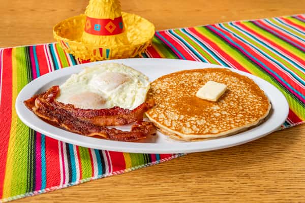 Pancake & Eggs Breakfast