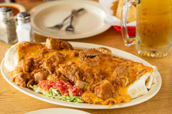 Chile Verde Burrito Special