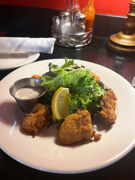 Cracker Crusted Oysters