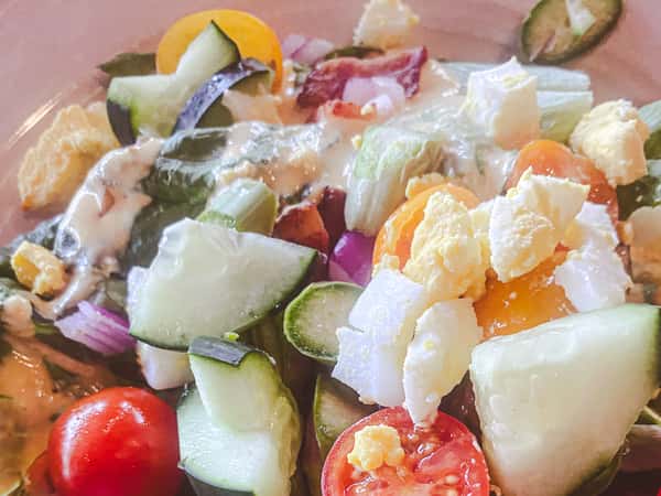 Cucumber, Asparagus & Heirloom Tomato Salad