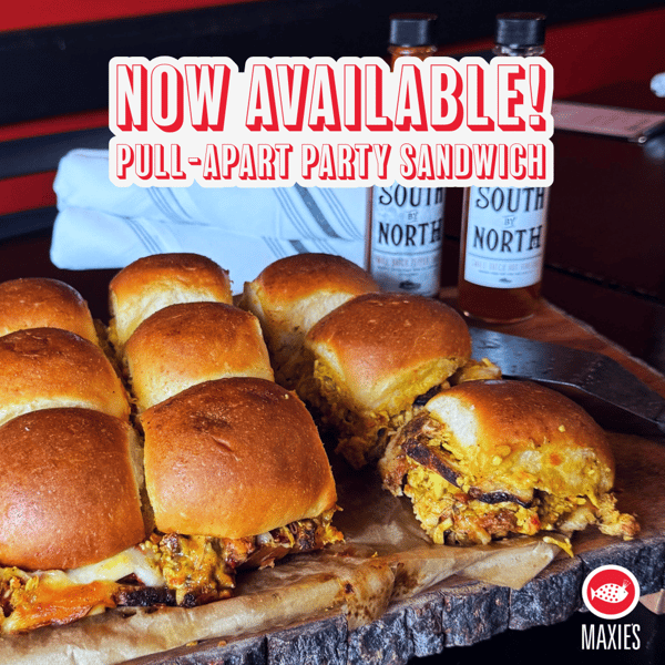 Blackened Chicken Pull-Apart Party Sandwich