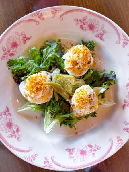 Oeufs au Crabe