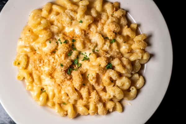 White Cheddar Mac 'n' Cheese (V)