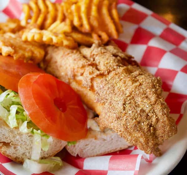 Catfish Po'boy