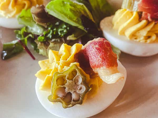 Derby Deviled Eggs