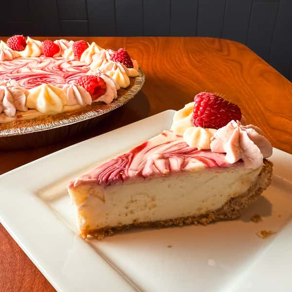 Lemon Raspberry Icebox Pie