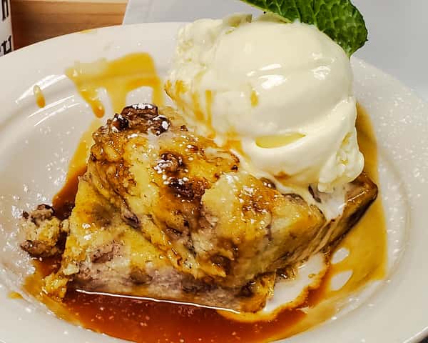 Golden Raisin Bread Pudding