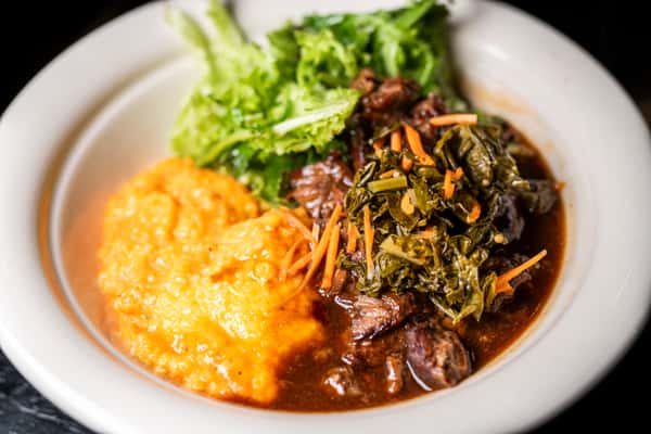 Abita Braised Duroc Pork Cheeks