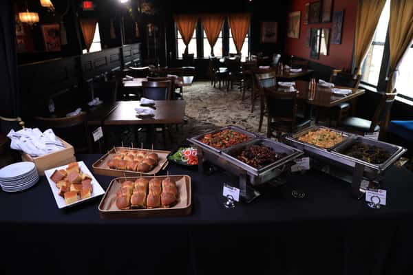 Private Event buffet spread