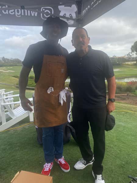 Catering at Monarch Beach golf tournament