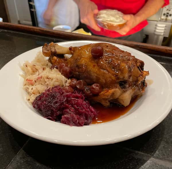 Schweinhaxen (when available)