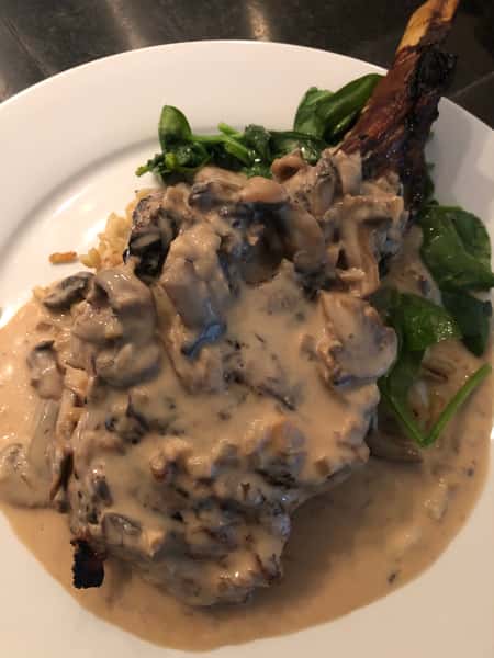 Bone in Grilled Veal Chop