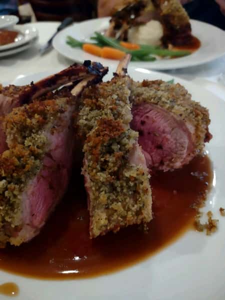 Herb Crusted New Zealand Rack of Lamb