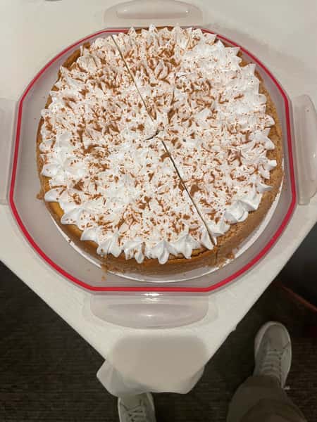 WHOLE Pumpkin Cheesecake