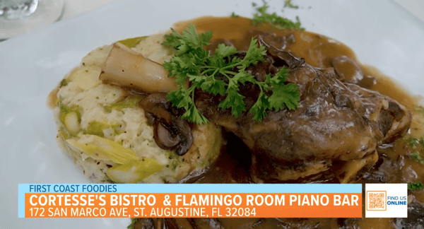 Foodie Segment with Cortesse's Bistro and the Flamingo Room Piano Bar