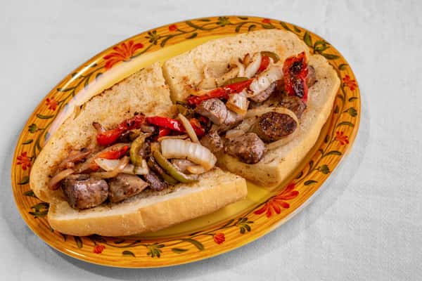 Sausage, Pepper and Onions