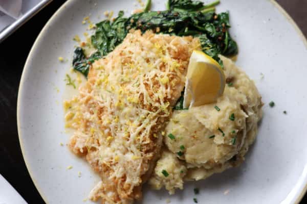 Parmesan-Herb Crusted Haddock