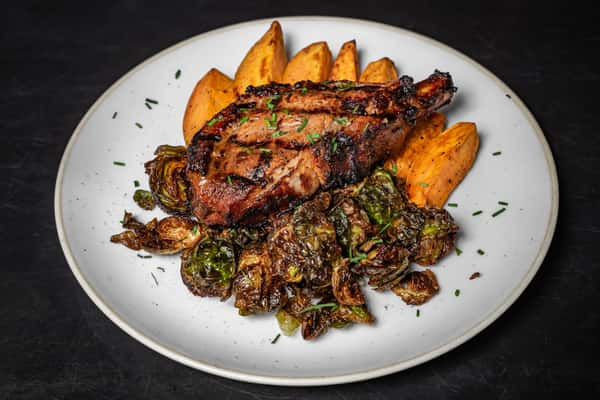 Bourbon Street Pork Chop