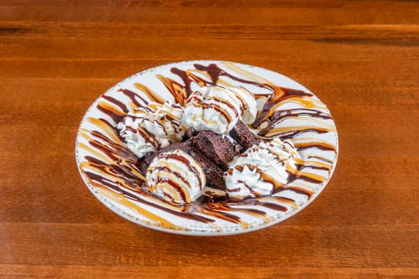 Butter Brownie Sundae