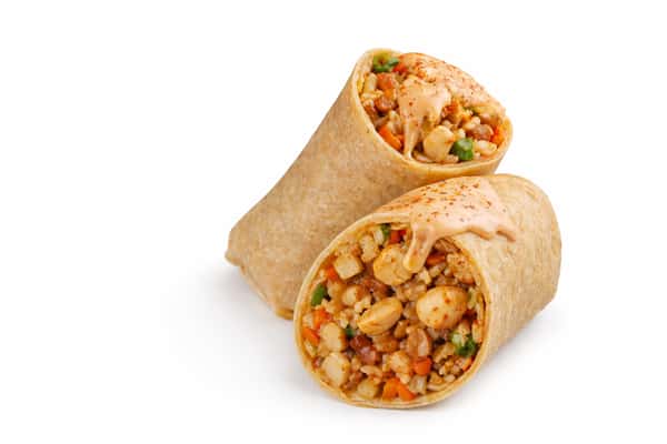 Hibachi Chicken Burrito