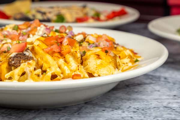 Another Round Pot Roast Waffle Fry Nachos
