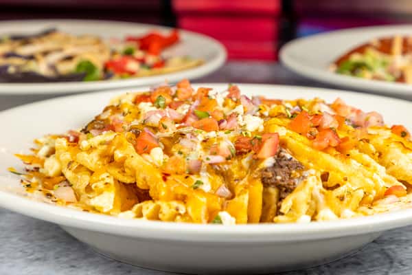 Another Round Pot Roast Waffle Fry Nachos