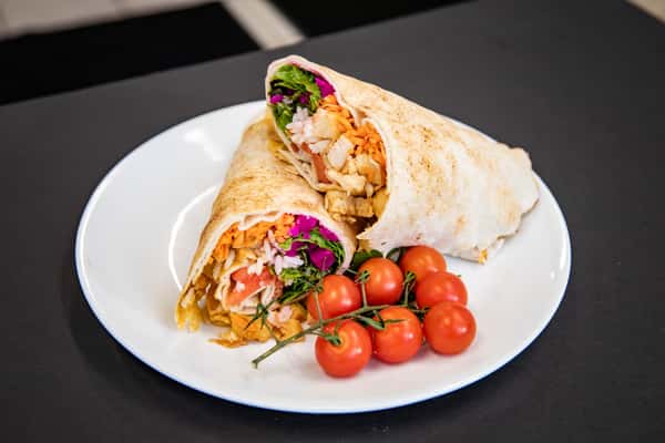 Ginger-Lime Chicken Wrap