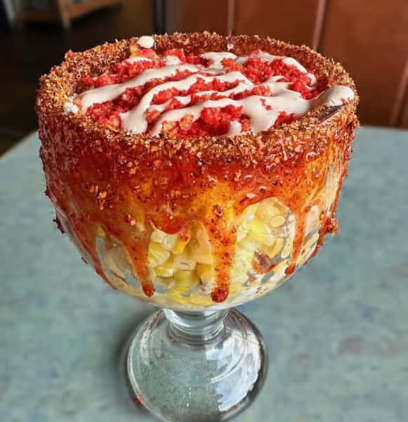 Hot Cheeto Esquite