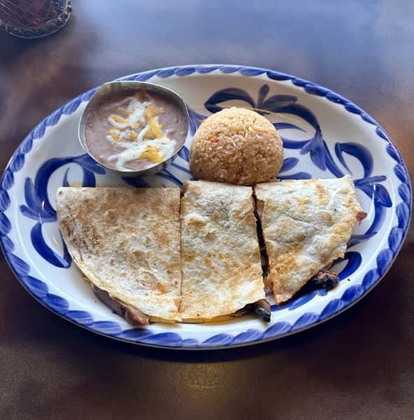Portabello Quesadilla