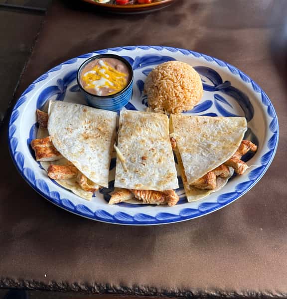 Grilled Chicken Quesadilla