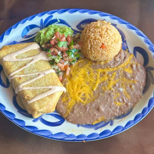 Seafood Chimichanga