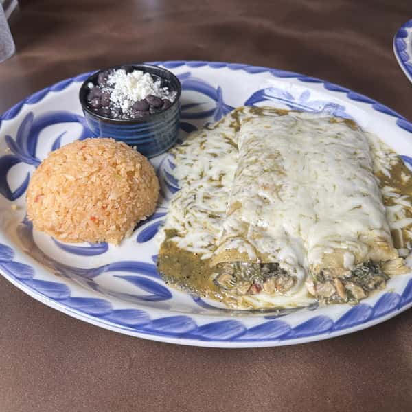 Enchilades Espinacas