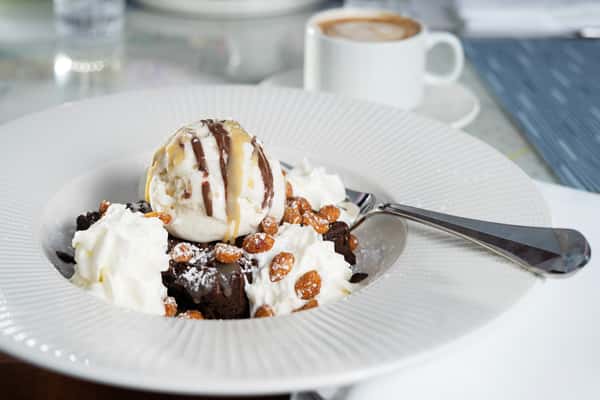 Warm Fudge Brownie