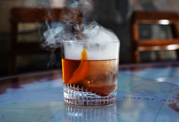 Smoked Old Fashioned