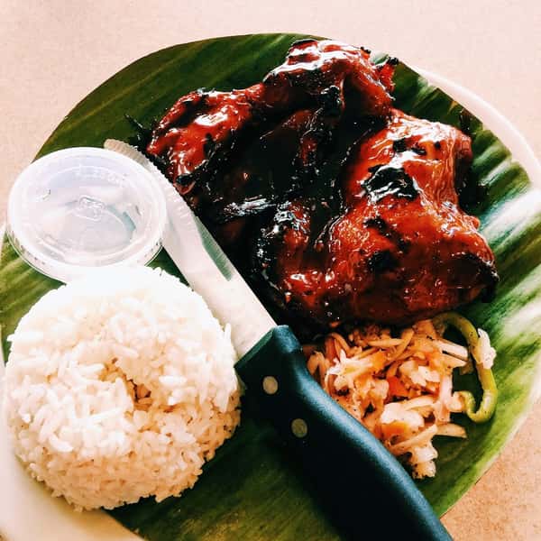 Rice and chicken