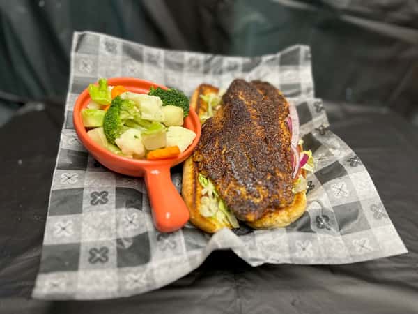 Gulf Coast Grouper Sandwich