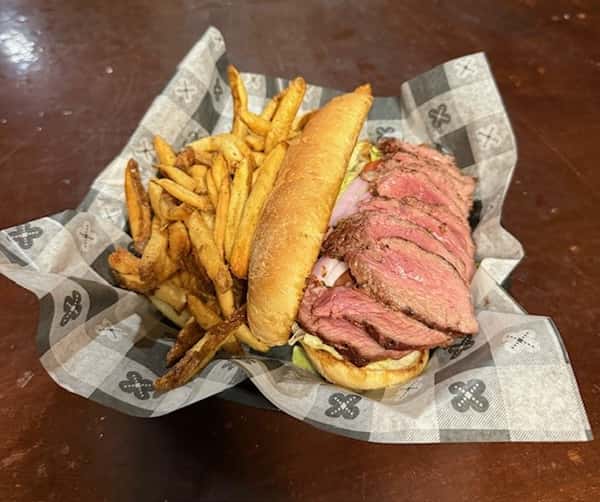 8 Oz Sirloin Sandwich