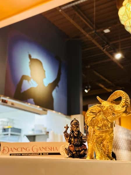 Close up of idols at restaurant