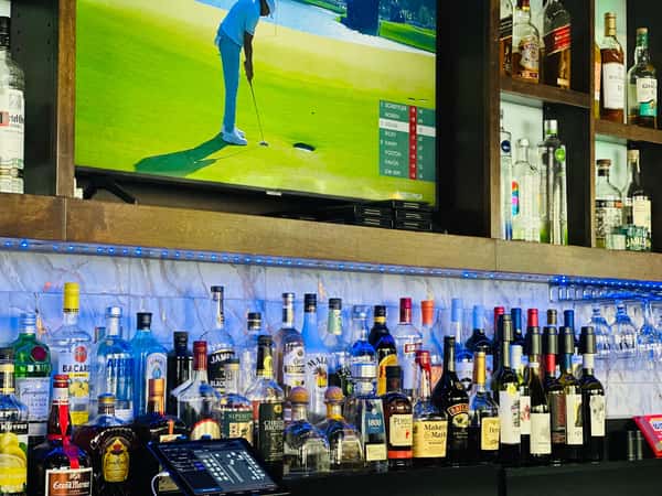 Sports TV and bar