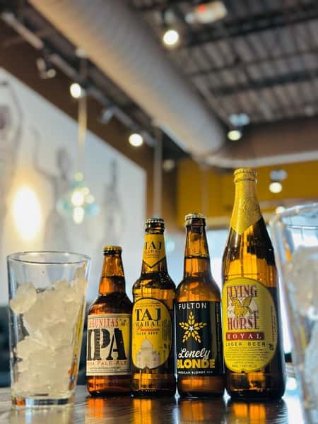 Alcohol served at restaurant