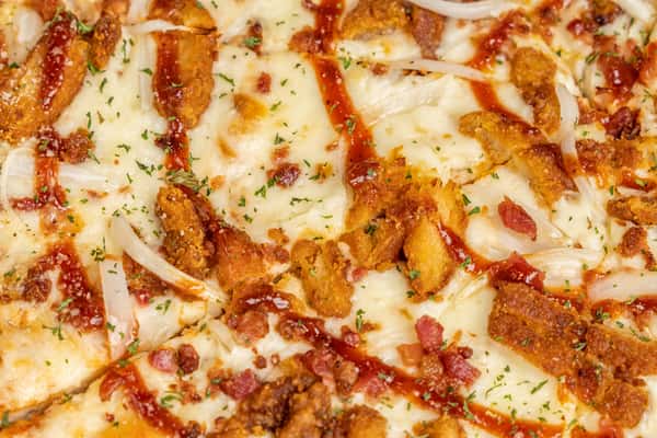 22" BBQ Bacon Chicken Pizza
