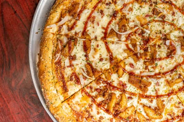 18" BBQ Bacon Chicken Pizza