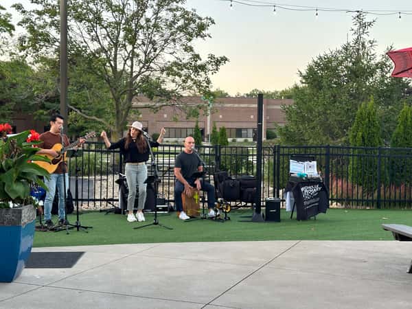 Band on SRB Patio