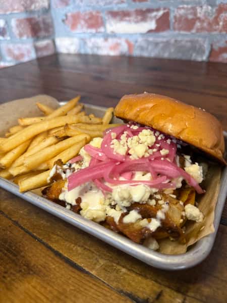 *Fiery Pork Belly Sandwich