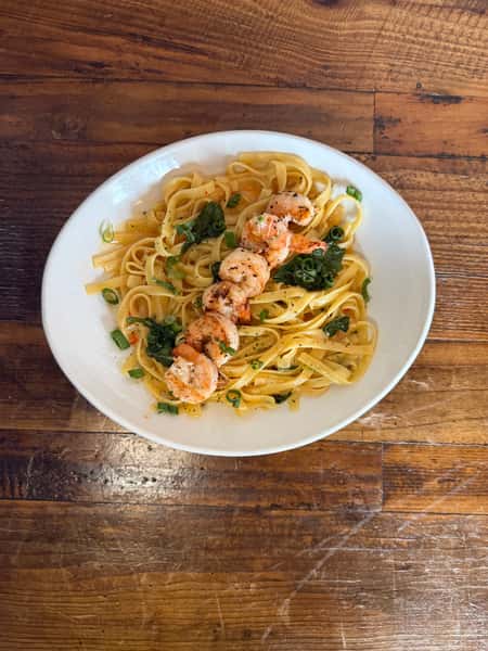 *Thai Shrimp Pasta