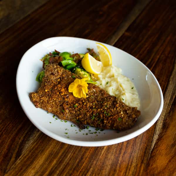 *Pecan-Crusted Trout