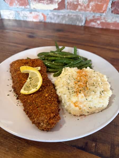 *Pecan-Crusted Trout