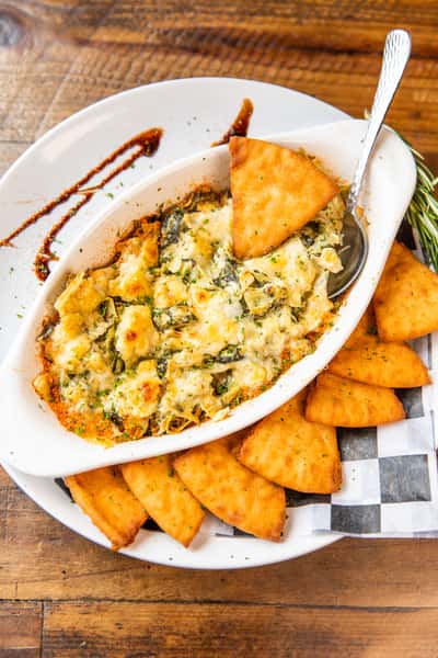 *Spinach Artichoke Dip