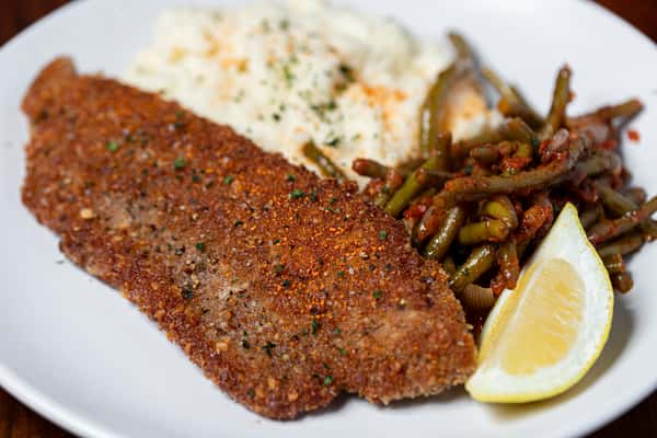 *Pecan-Crusted Trout