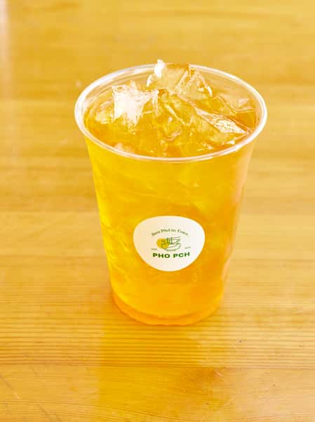 Peach Green Iced Tea